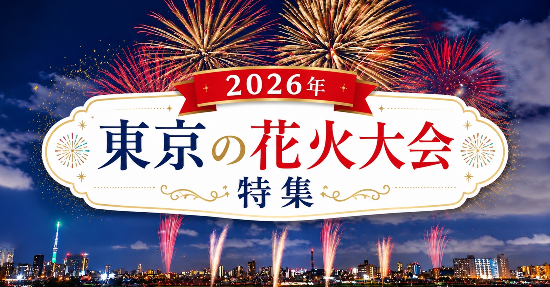 2026年 東京の花火大会特集
