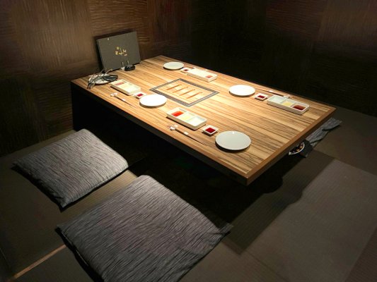 全5部屋の個室完備
