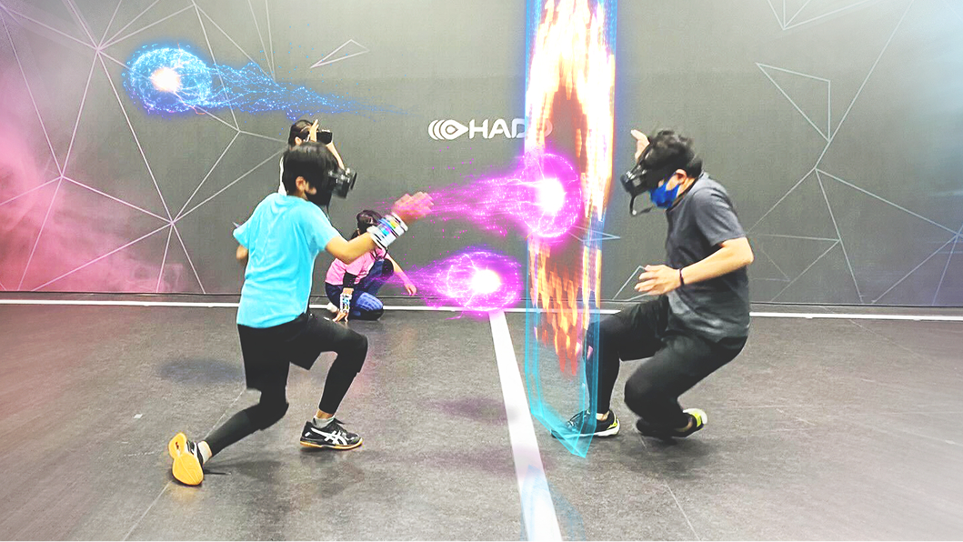 HADO ARENAのARスポーツ体験