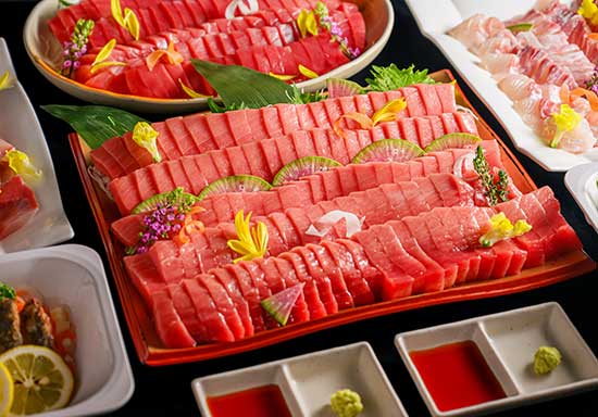 国産生本マグロや刺身のイメージ
