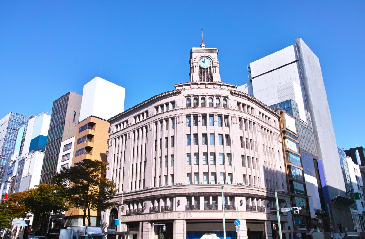中央区の街並み