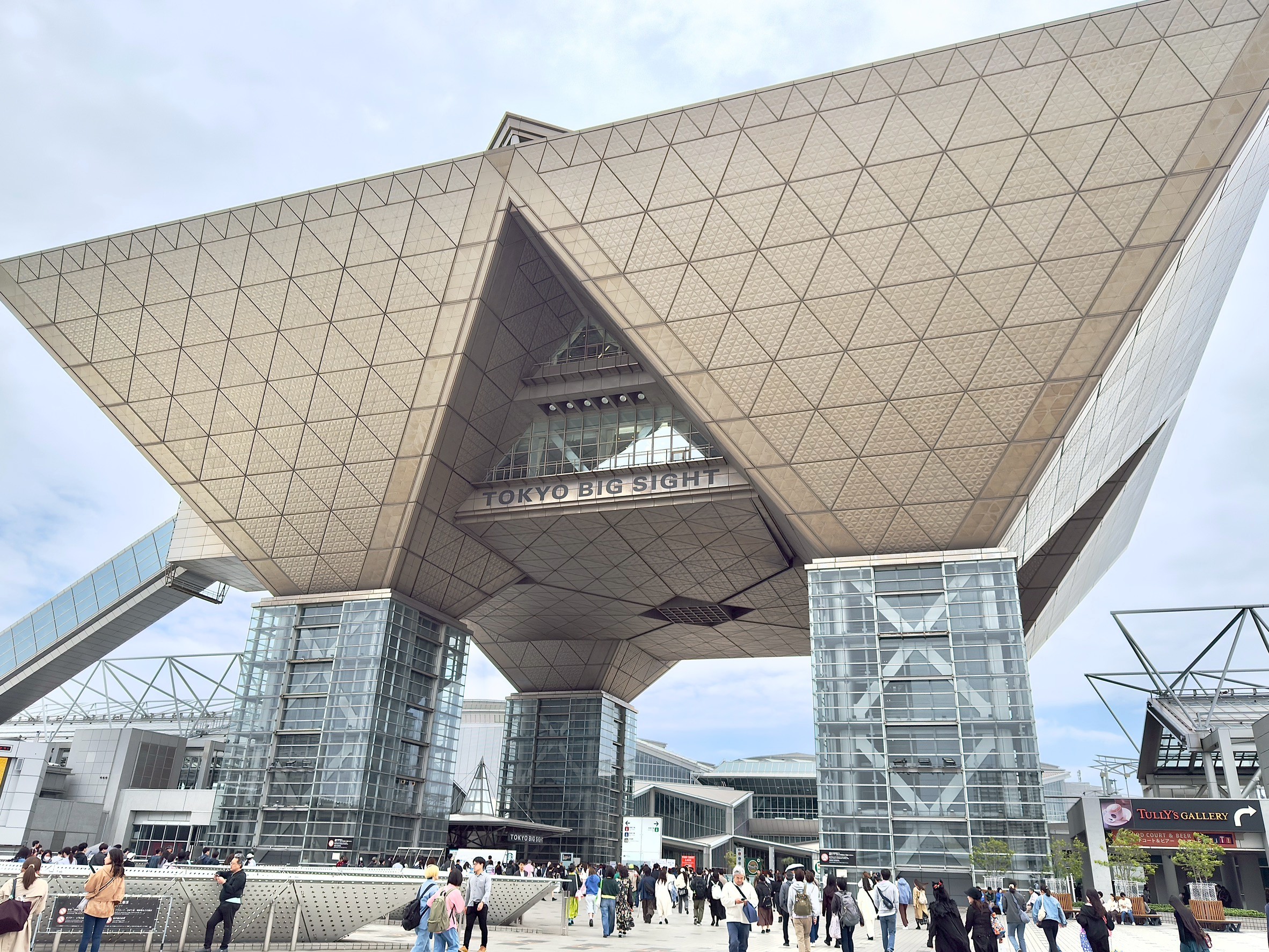 デザインフェスタvol.63の会場となった東京ビッグサイト外観